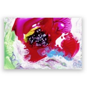 Original ACEO - Miniature Floral Painting - Blooming Magic 164